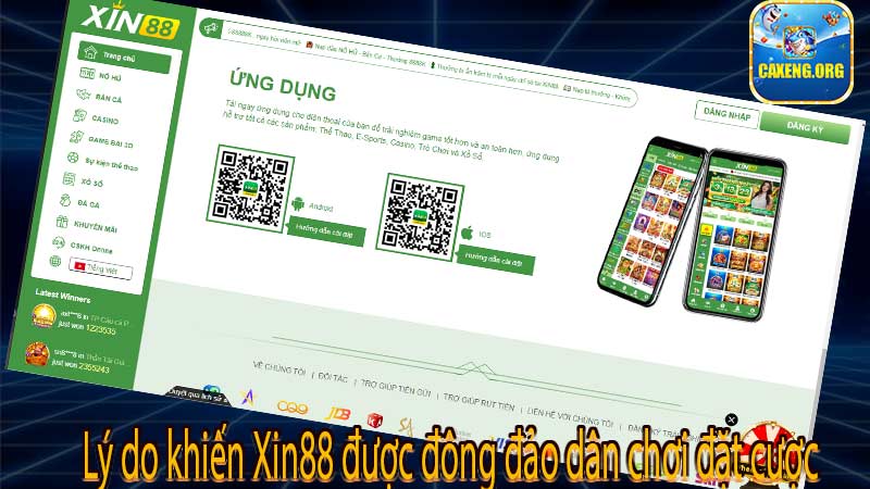 Lý do khiến Xin88 được đông đảo dân chơi đặt cược